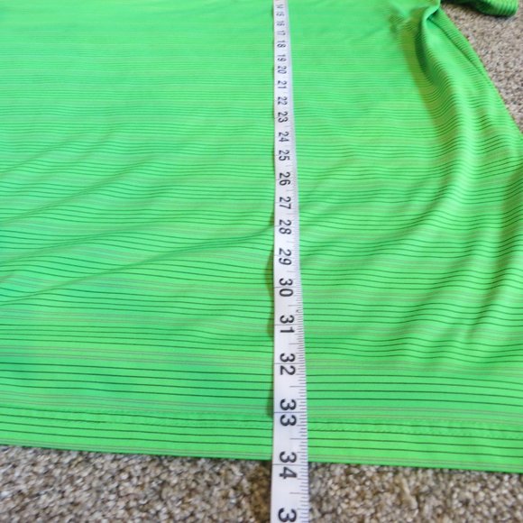 DAVID TAYLOR SIZE 4XL GREEN PRO GOLF SHIRT POLO #131 - Picture 2 of 6